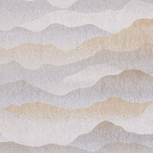 8' x 11' Gray and Brown Abstract Non Skid Area Rug