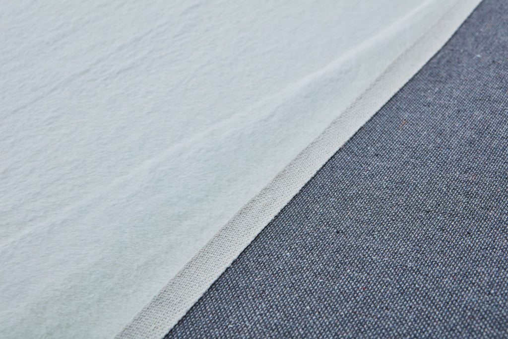 5' x 8' Light Gray Faux Fur Shag Non Skid Area Rug
