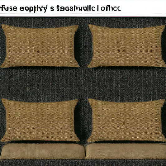 Set Of Four 20" X 12" Yellow Polyester Zippered Pillow