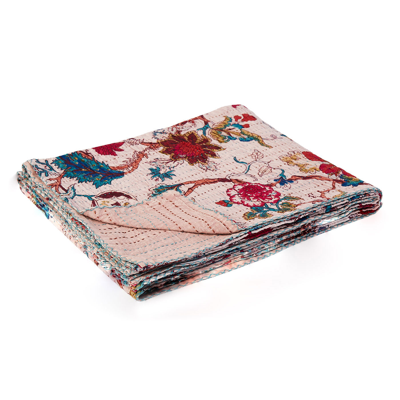 50" X 70" Multi Colored Eclectic Bohemian Traditional Throw Blankets