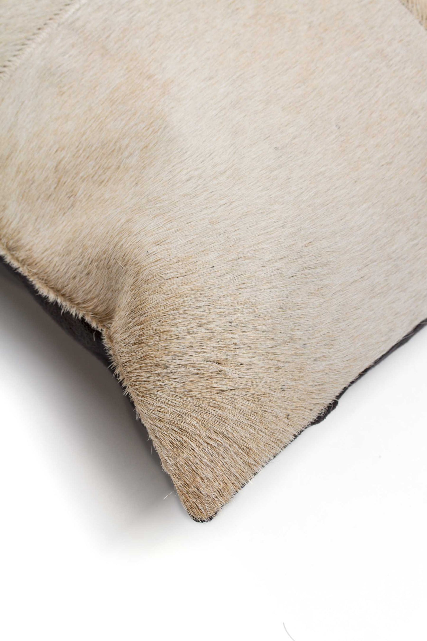 18 X 18 Natural Cowhide Throw Pillow