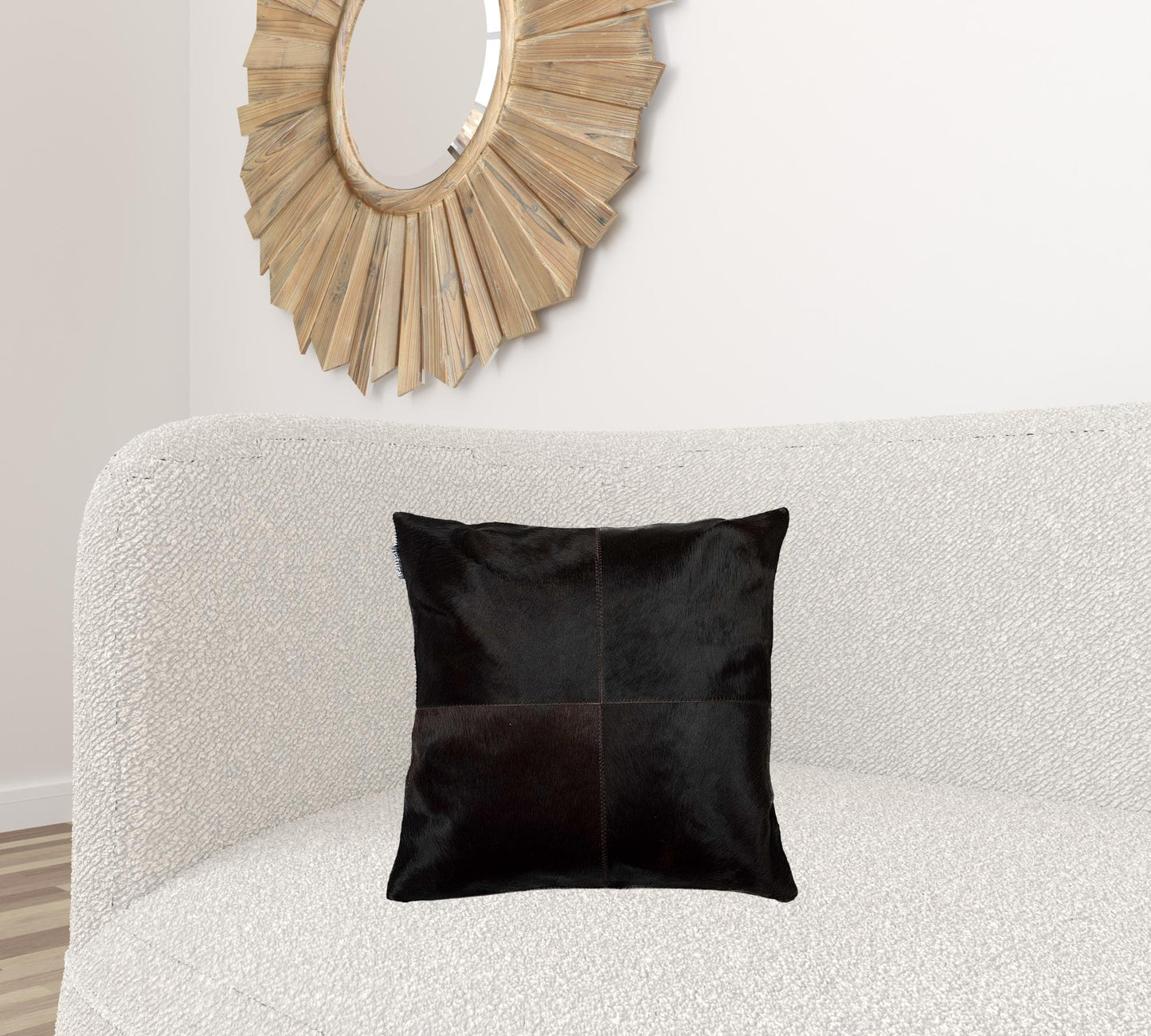 18" X 18" X 5" Brown Quattro  Pillow