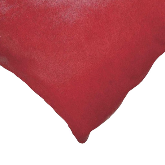 18" X 18" X 5" Firecracker Cowhide  Pillow