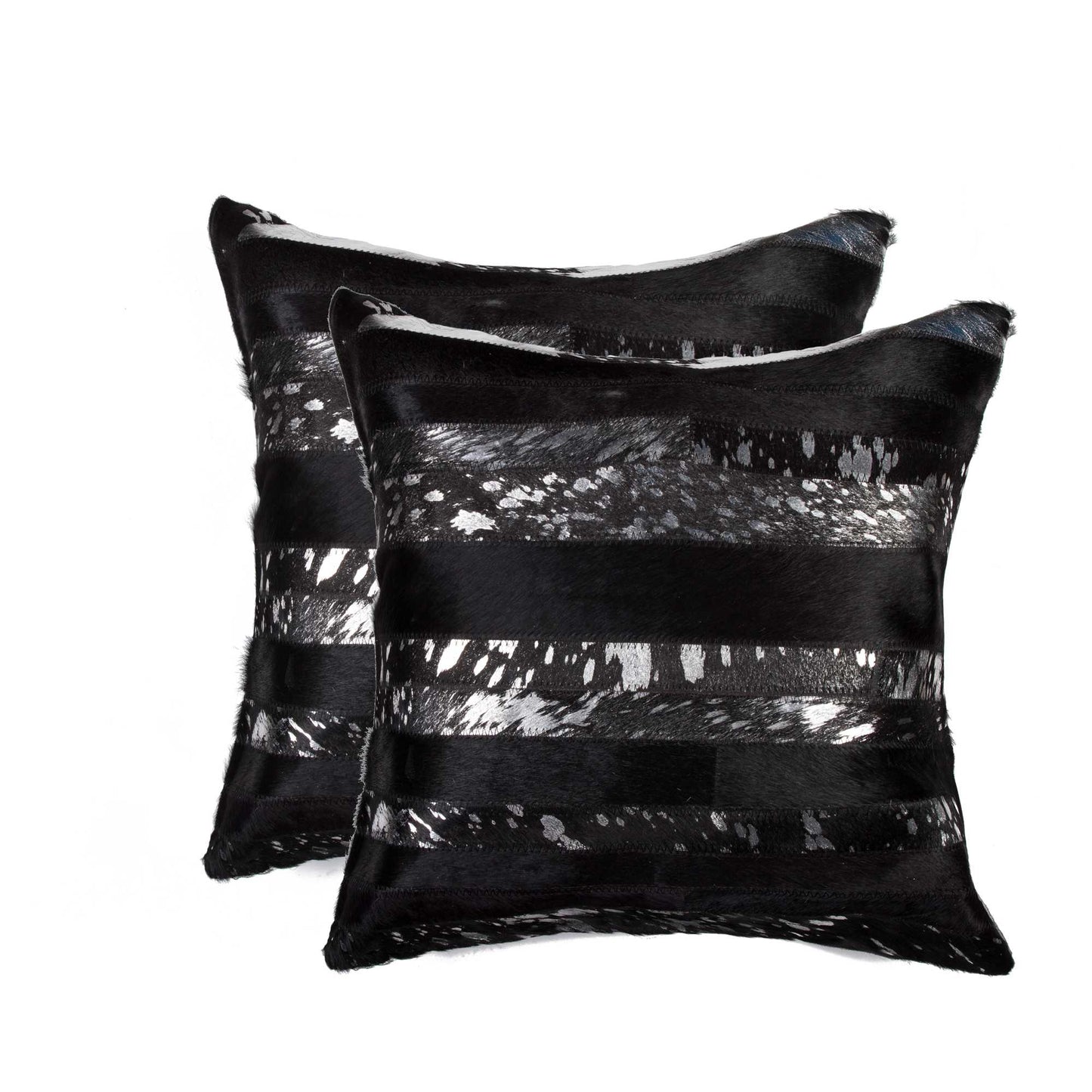 18" X 18" X 5" Gold And Black  Pillow 2 Pack