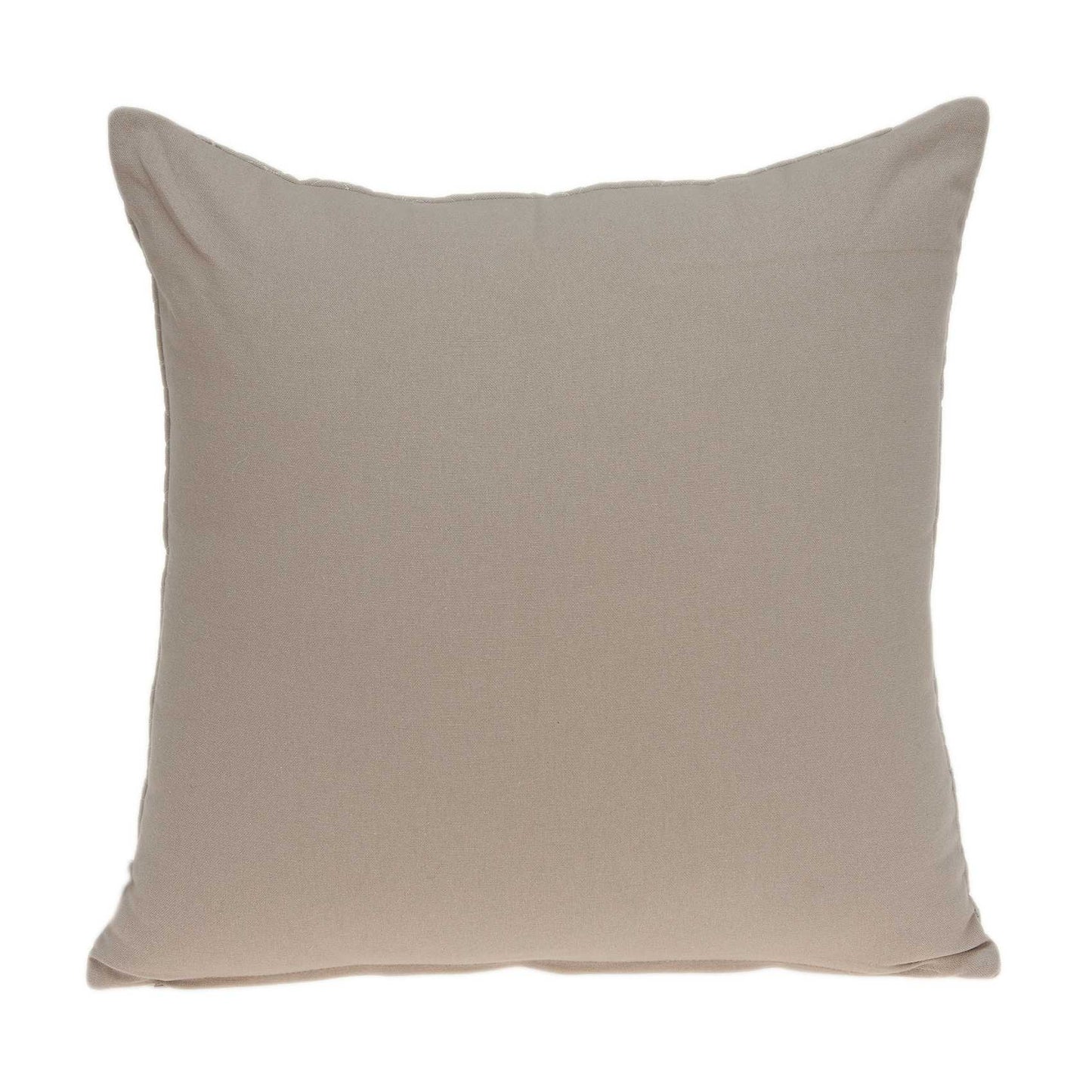 20" X 7" X 20" Elegant Transitional Tan Pillow Cover With Poly Insert