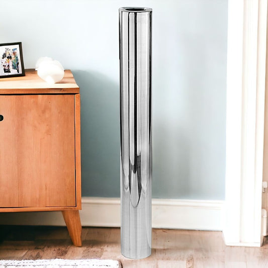 Buffed Cylinder Xxl Tall Floor Vase