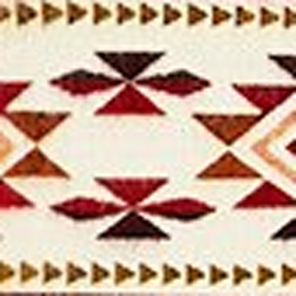 Ultra Soft Southwestern Red Hot Handmade Woven Blanket