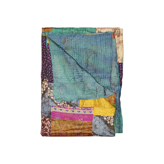 50" X 70" Silk Multicolor Throws