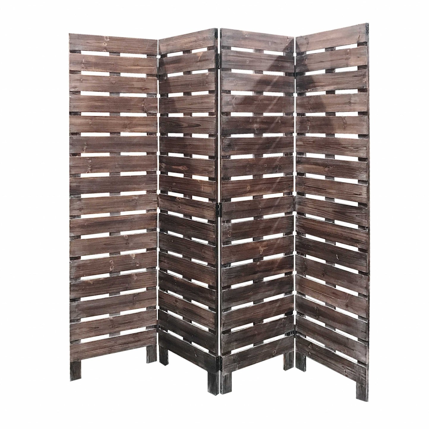 4 Panel Silver Room Divider