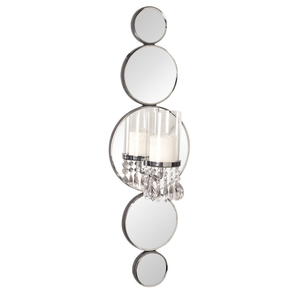 Modern Bling Mirrored Wall Sconce