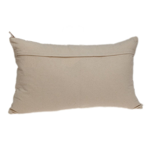Sandy Beige Textured Throw Pillow