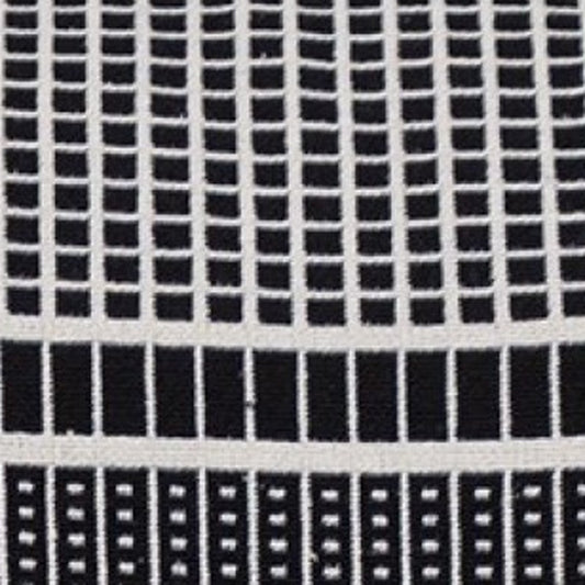 Black And White Abstract Stripes Throw Pillow