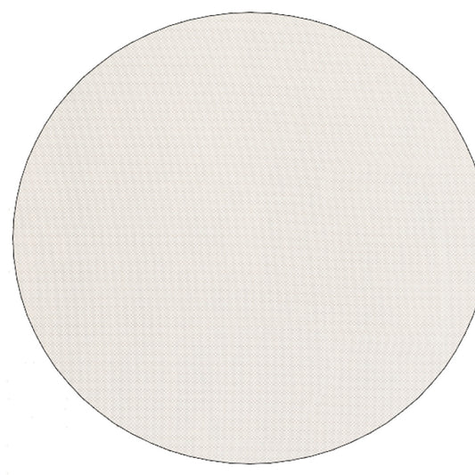 6" Round Beige Non Sip Rug Pad