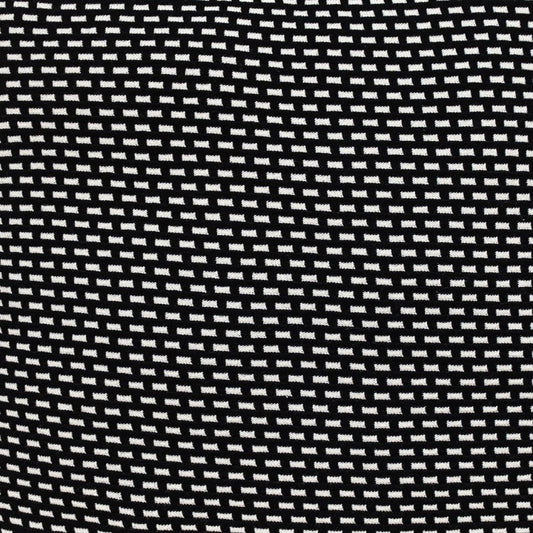 Super Black And White Check Throw Pillow