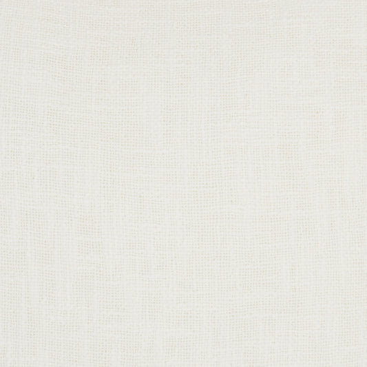 White Solid Woven Throw Pillow