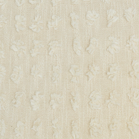 Tassel Detailed White Throw Pillow