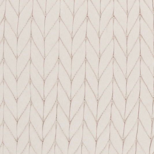 Ivory Chunky Braid Lumbar Pillow
