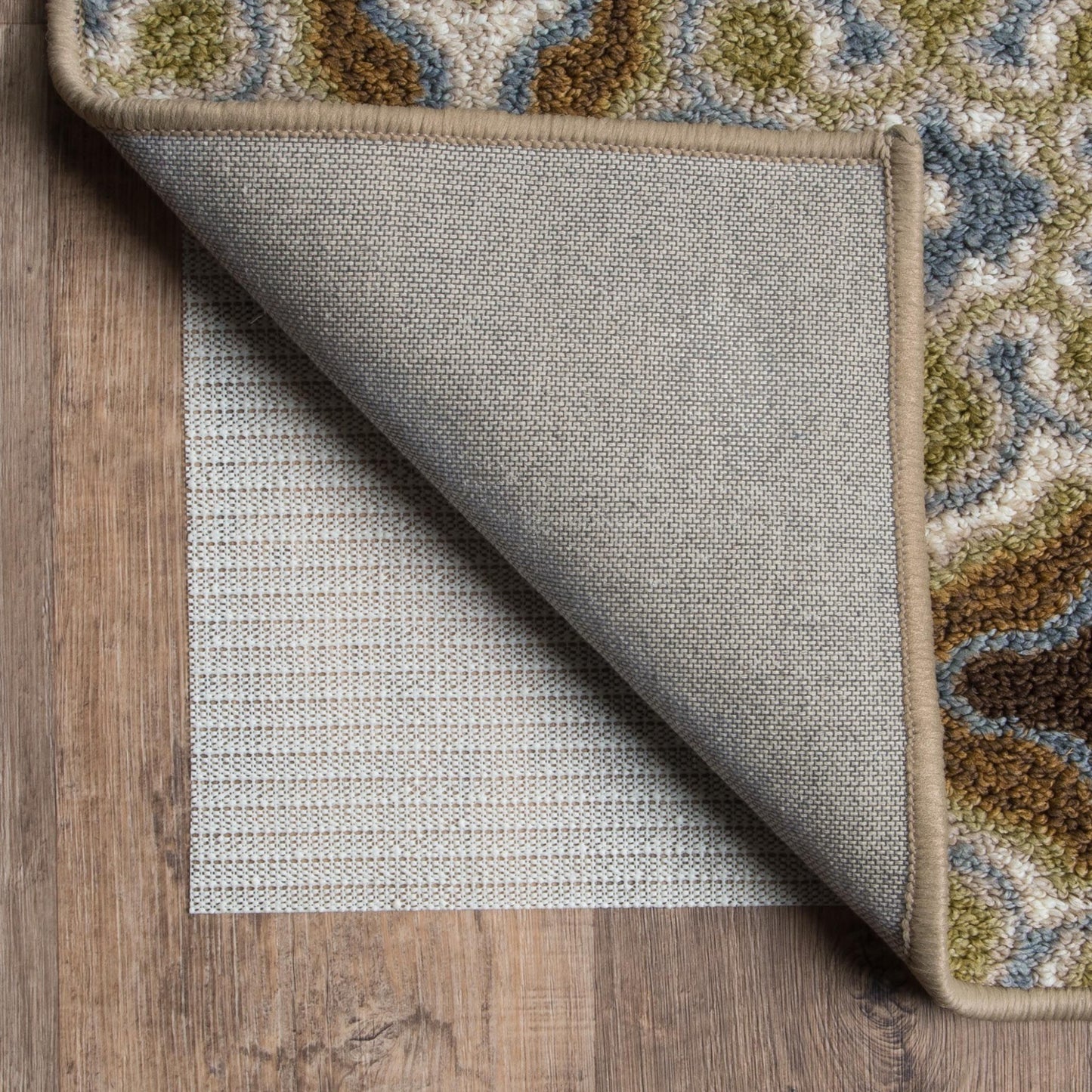 12" X 15" Standard Beige Non Slip Rug Pad