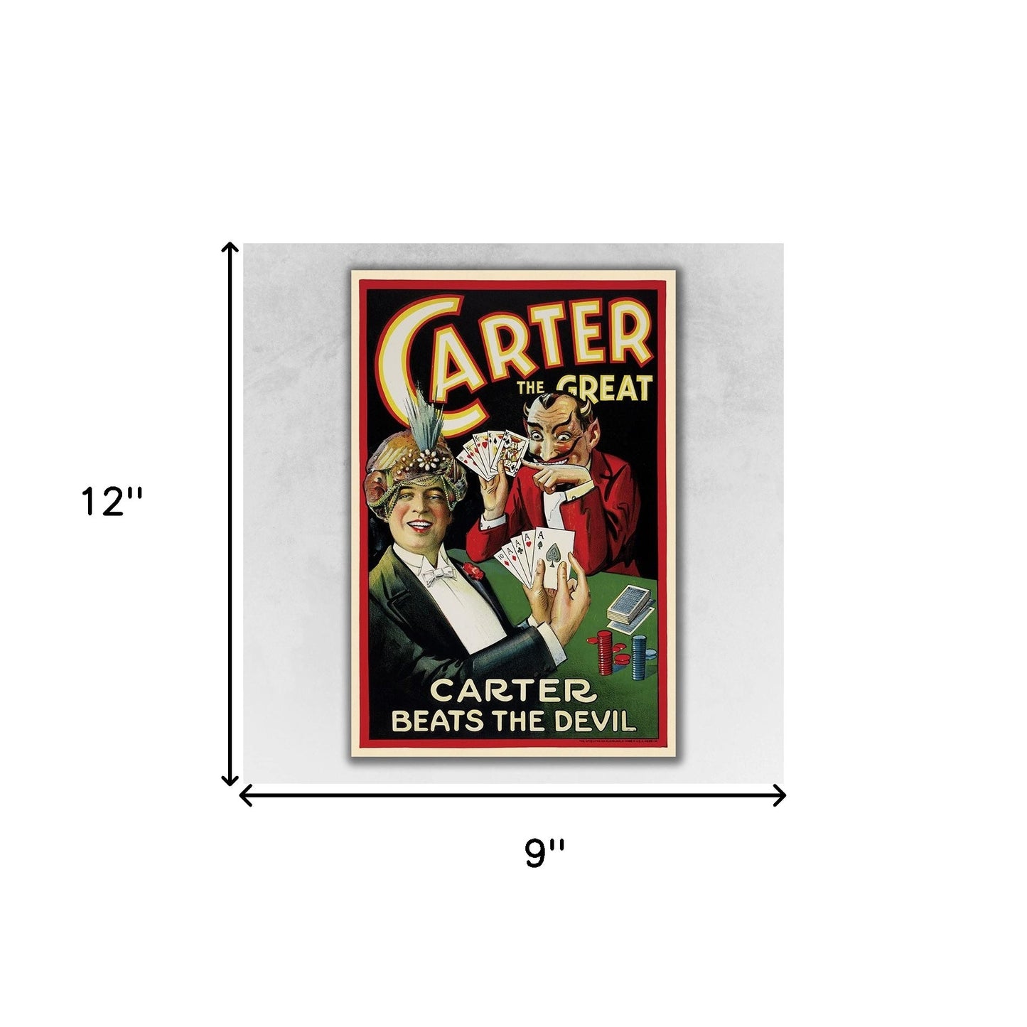 Vintage Carter Vintage Magic Unframed Print Wall Art