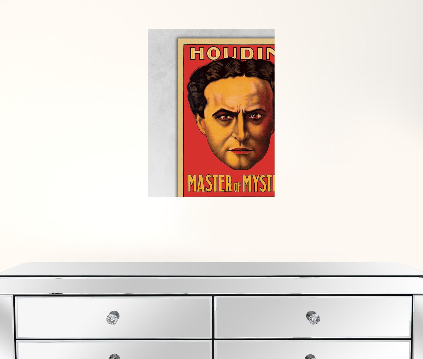 11" X 14" Houdini Master Of Mystery Vintage Magic Poster Wall Art