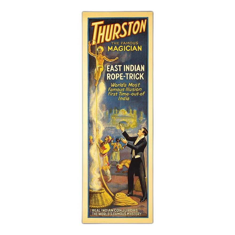 24" X 72" Thurston Rope Trick Vintage Magic Poster Wall Art