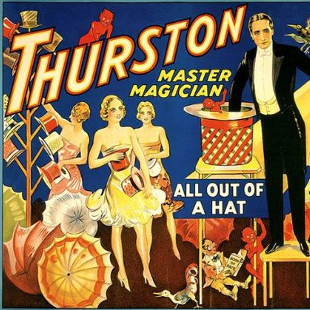 Thurston Spirits Vintage Magic Unframed Print Wall Art