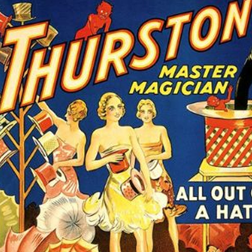 Thurston Spirits Vintage Magic Unframed Print Wall Art