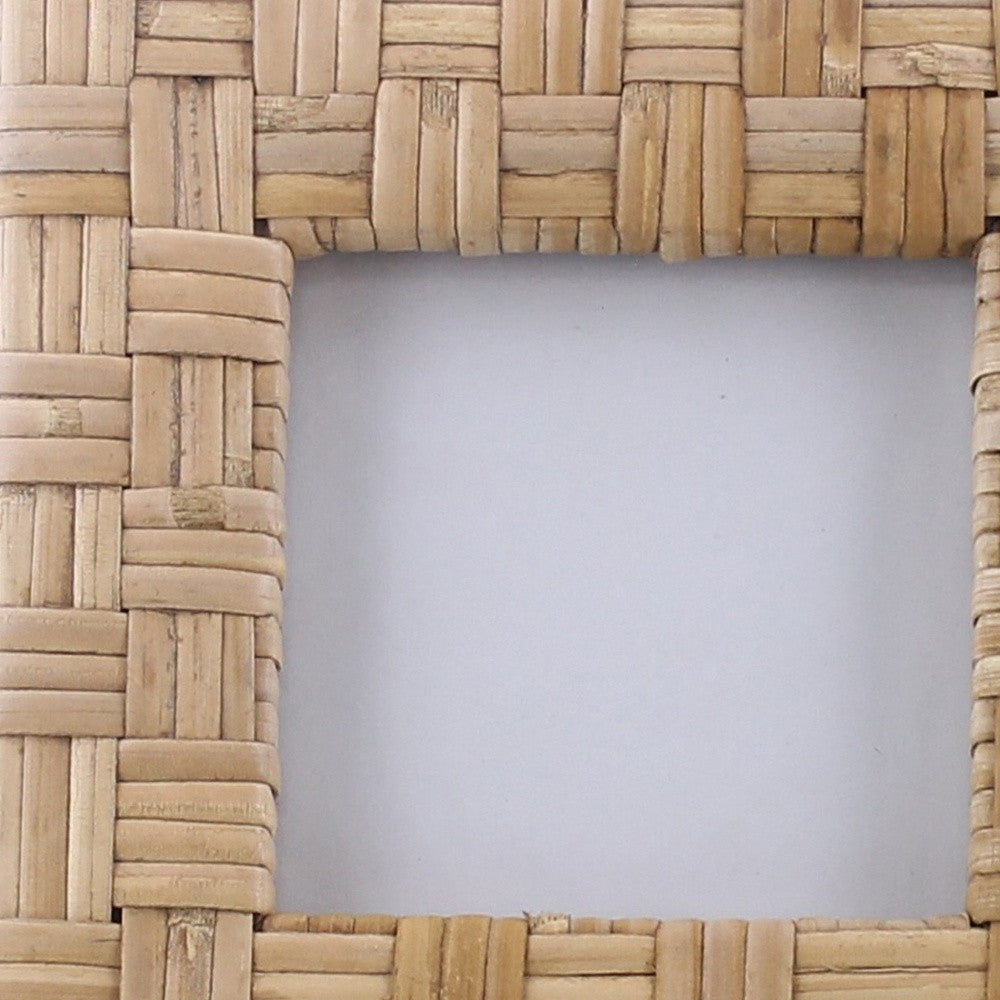 4x4 Woven Bamboo Square Frame