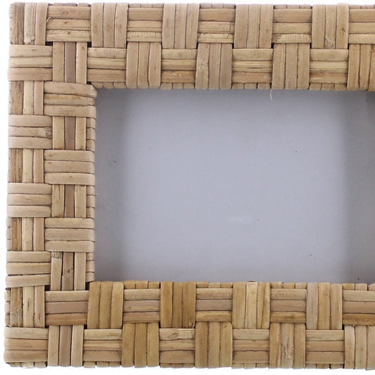 4x6 Woven Bamboo Rectangular Frame