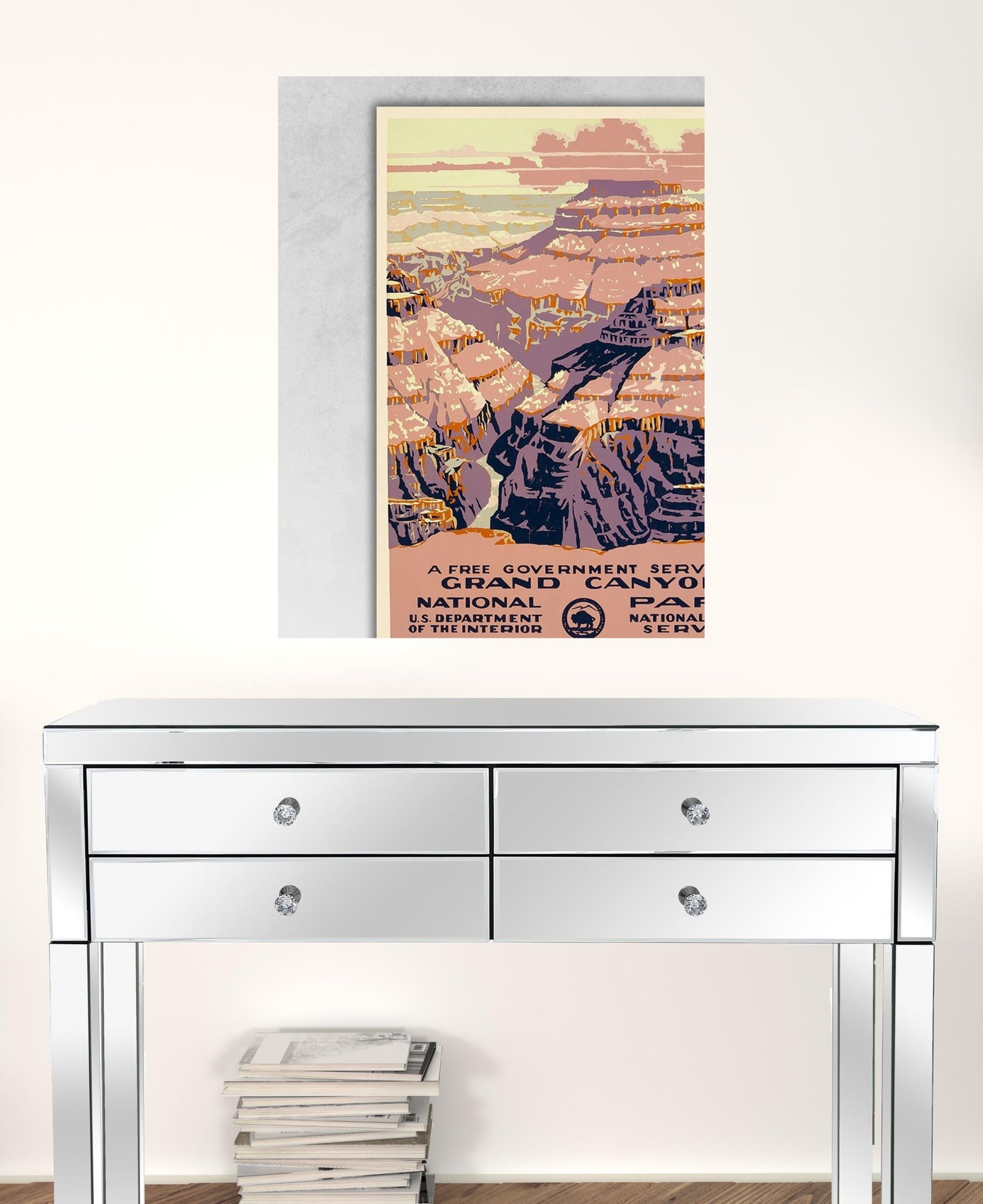 20" X 28" Grand Canyon C1938 Vintage Travel Poster Wall Art