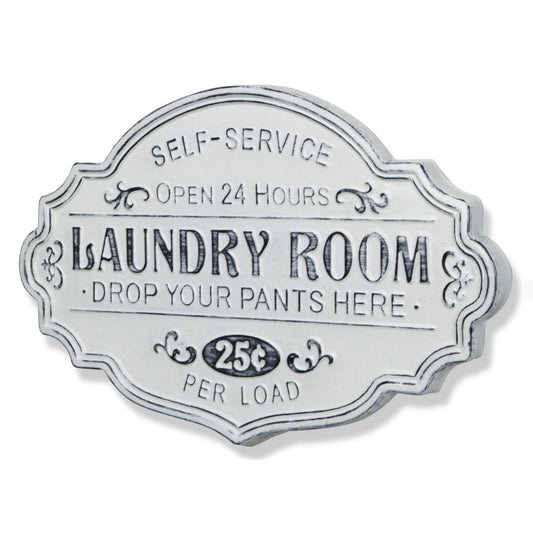 Laundry Room Metal Sign