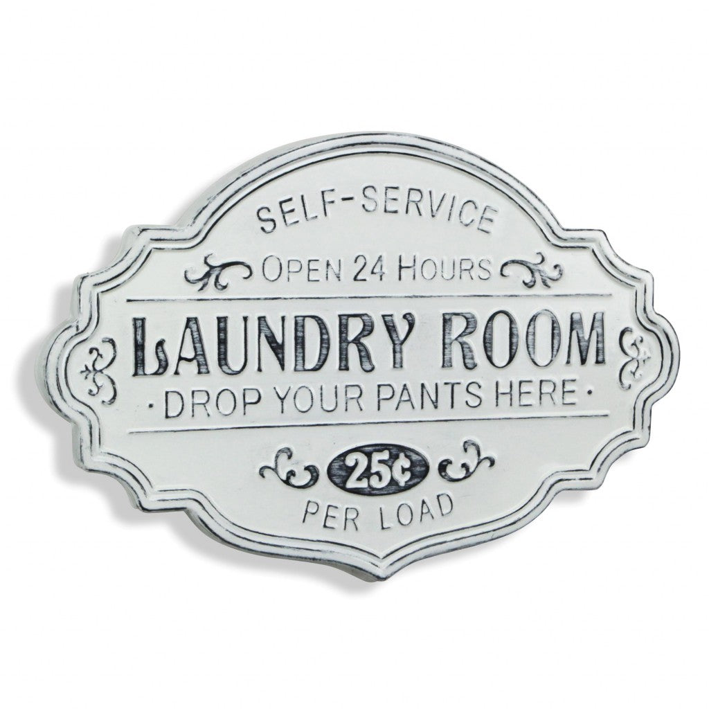 Laundry Room Metal Sign