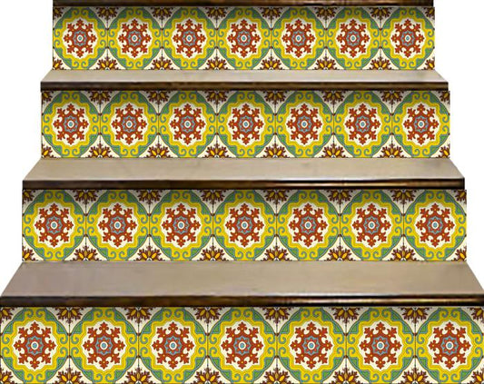 5" X 5" Fortuna Peel and Stick Removable Tiles