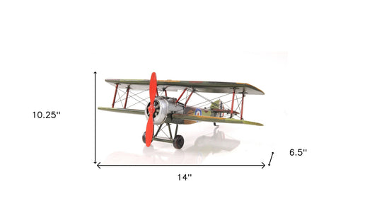 c1916 Sopwith Camel World War Plane Model Sculpture