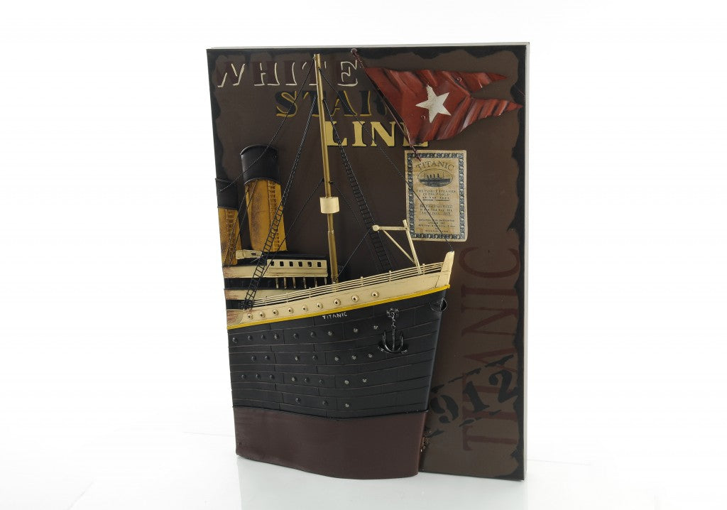 1912 RMS Titanic 3D Front Bow Painting