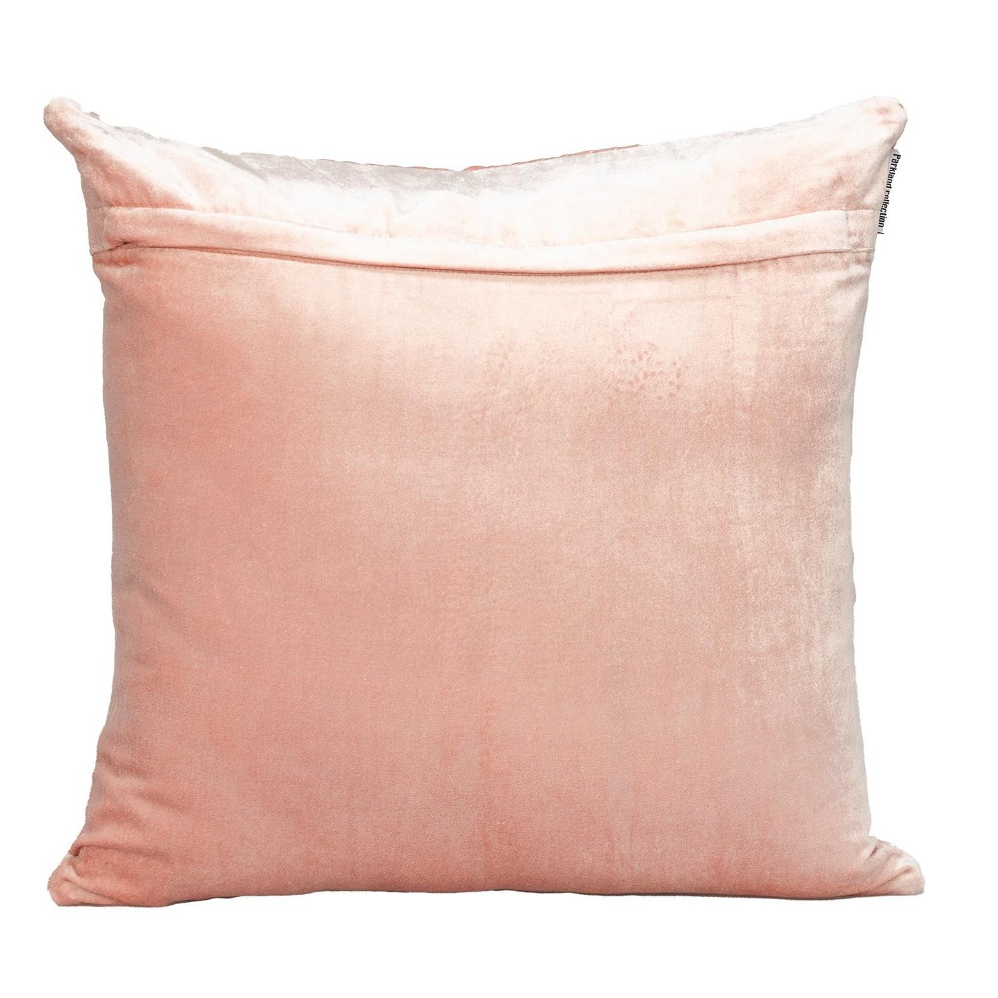 Transitional Pink Quilted Throw Pillow