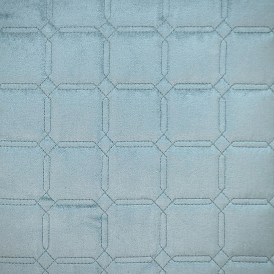 Gray Quilted Decorative Throw Pillow