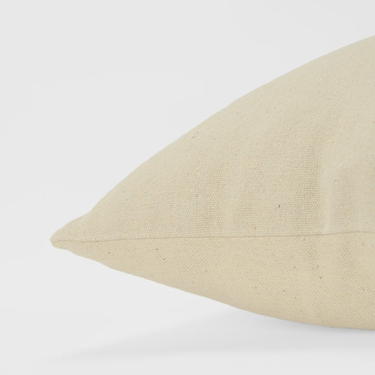 Black Taupe Canvas It Is Well Throw Pillow