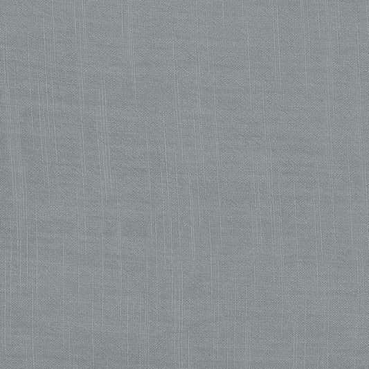 Gray Solid Color Flange Edge Throw Pillow