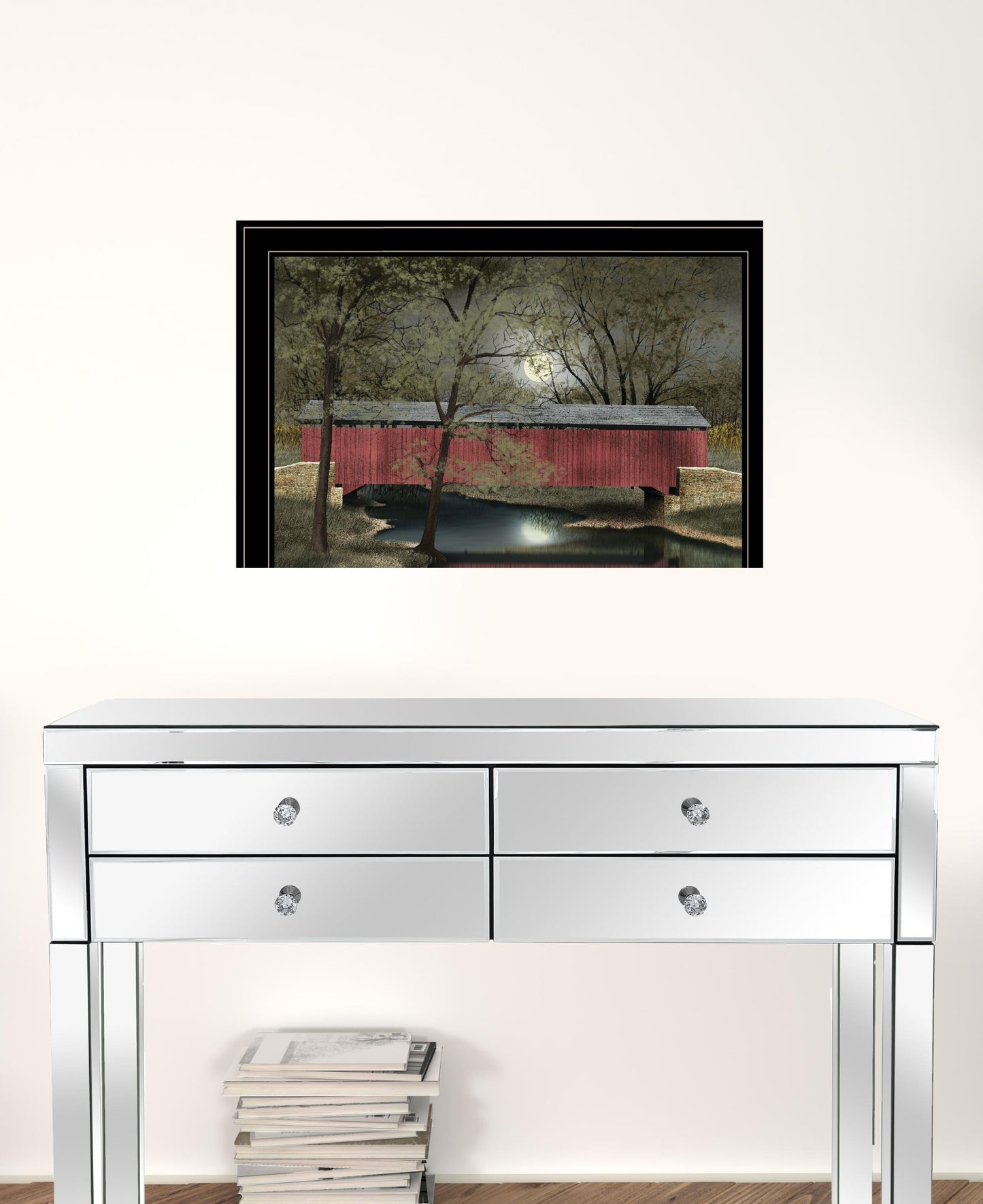 Warm Summers Eve 6 Black Framed Print Wall Art