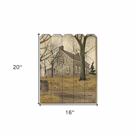 Stone Cottage Unframed Print Wall Art