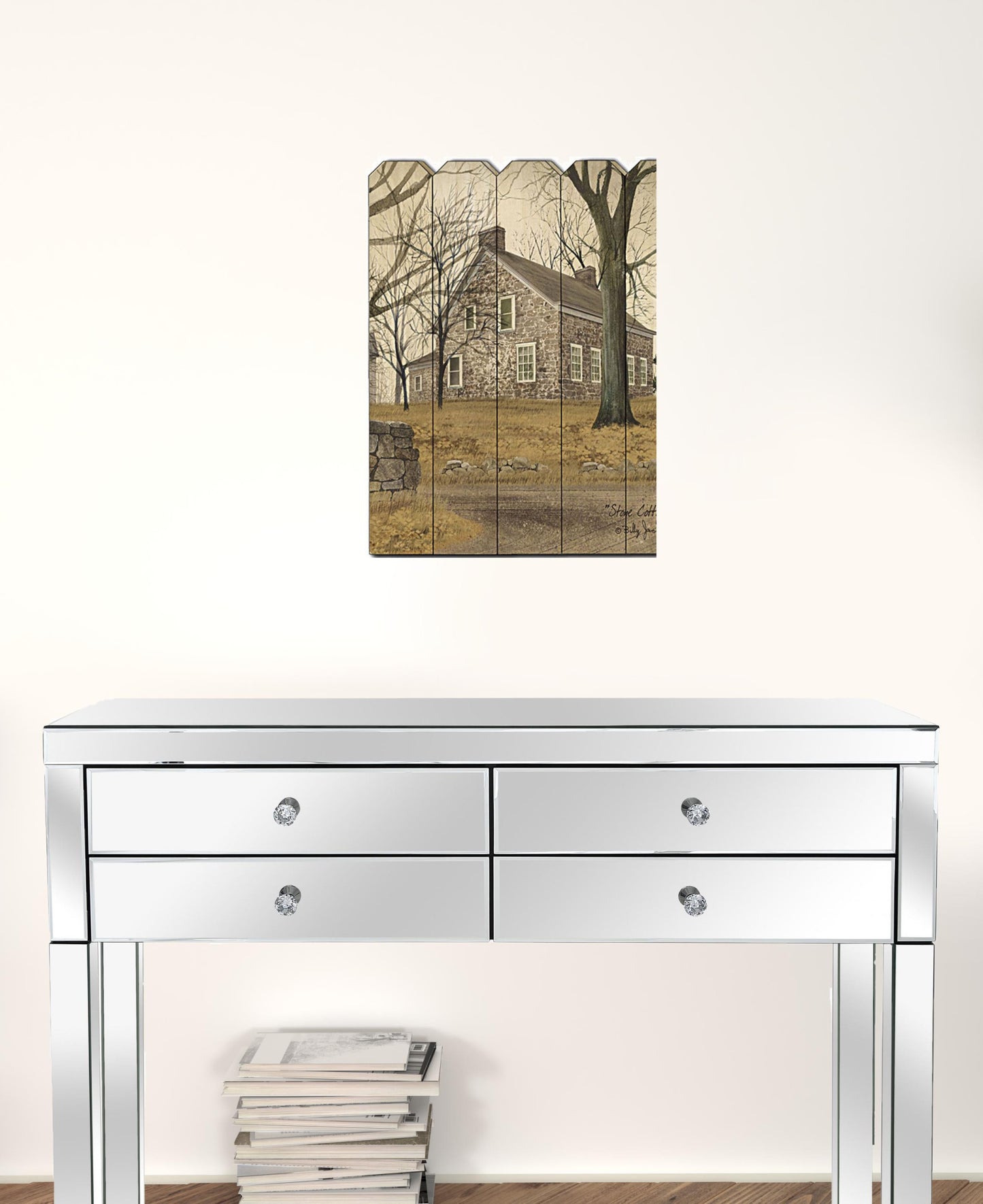 Stone Cottage Unframed Print Wall Art