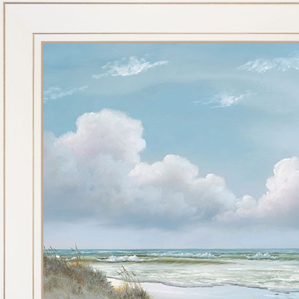 Set Of Three Beautiful Day Iii Iii White Framed Print Wall Art