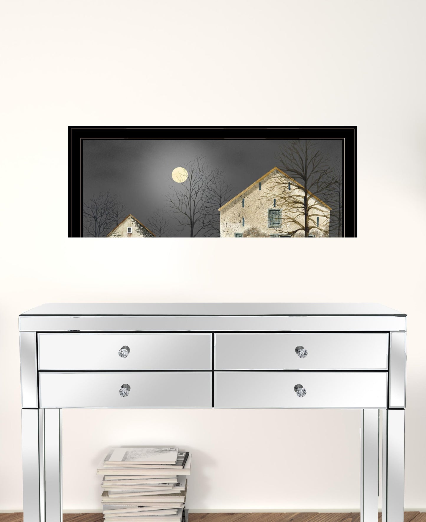 Still Of The Night 6 Black Framed Print Wall Art