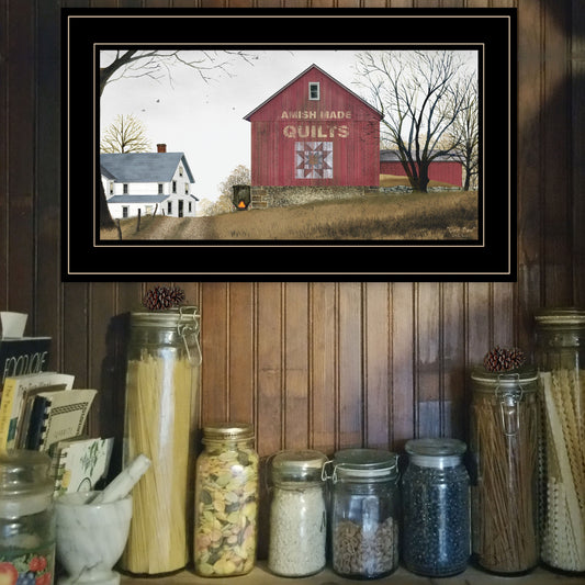 The Quilt Barn 3 Black Framed Print Wall Art