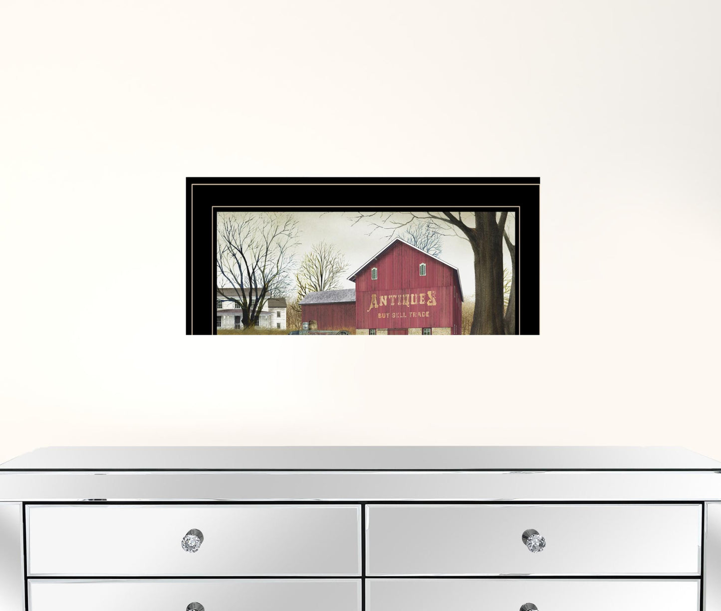 Antique Barn 3 Black Framed Print Wall Art