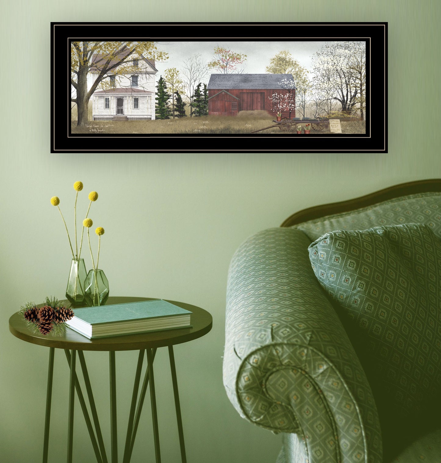 Spring Flowers For Sale 3 Black Framed Print Wall Art