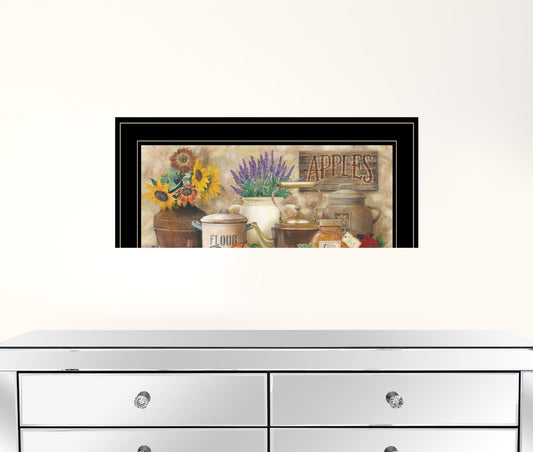 Antique Kitchen 5 Black Framed Print Wall Art