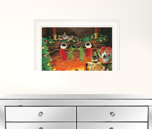I Will Wait Up 2 White Framed Print Wall Art