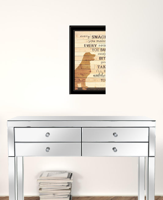 Every Snack You Make 2 Black Framed Print Wall Art